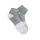 Chaussettes de course en coton pour femmes - 39-42 - blanc-gris - Evidence