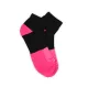 Chaussettes de course en coton pour femmes - 39-42 - rose-noir - Evidence