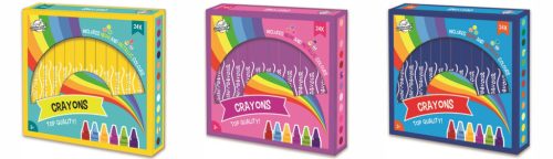 CRAYONS DE CIRE*24 MINI 3S