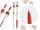 STYLO GEL FRAISE+FILLE 2S
