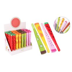 STYLO GEL FRUITS PLATS 4S