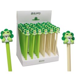 STYLO GEL CRÉATURE VERTE 2S