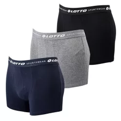 Lotto homme caleçon en coton - bleu foncé - M