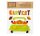 Sticker citrouilles joyeuses 20*25