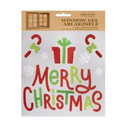 Sticker joyeux bonhomme de neige et sapin 20*25