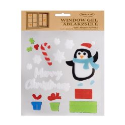Sticker pingouin et cadeaux 20*25
