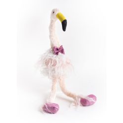 FLAMINGO STAND RSZ/POIL BLANC 30