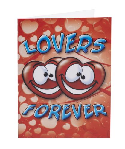 Carte de bienvenue 'Lovers Forever