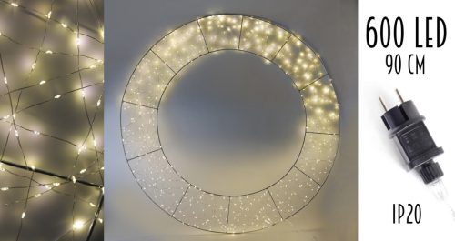 Guirlande lumineuse en fil 2D 600L 90