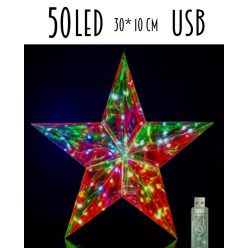 Étoile lumineuse 50L / USB 30 * 10