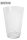 Vase en forme de V en verre 24/16*35
