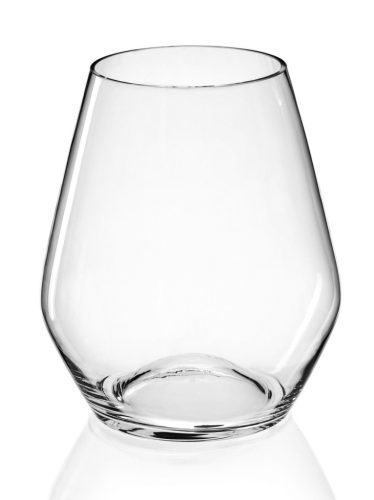 Vase ovale en verre CC 25*25