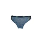 Ensemble de lingerie en coton pour femme - short de sport-bretelles larges - bleu jean - M