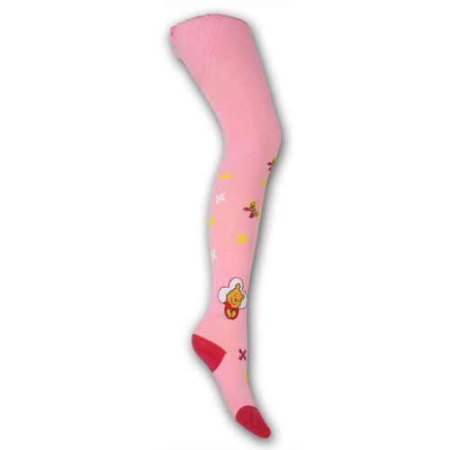Collants pour bébé Micimackó et ses amis - collants en coton - 92-98 - jaune avec Micimackó et petits cochons