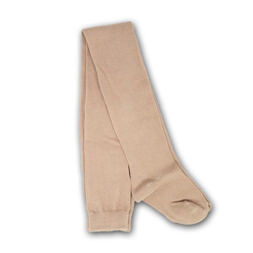 Collants unis pour bébé - collants en coton - 92-98 - beige - Evidence