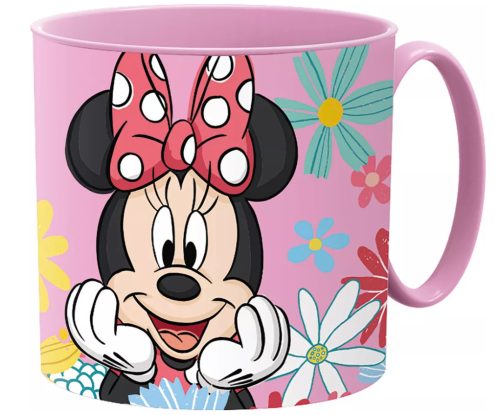 Mikrózható műanyag bögre BPA mentes - Minnie egér - 330ML