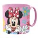 Mikrózható műanyag bögre BPA mentes - Minnie egér - 330ML