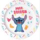 Stitch BPA mentes mikrózható műanyag lapostányér