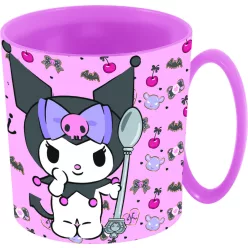 Hello Kitty Kuromi mikrózható műanyag bögre 350ML