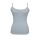 Ensemble de lingerie en coton pour femme - culotte classique-bretelles spaghetti - gris - L