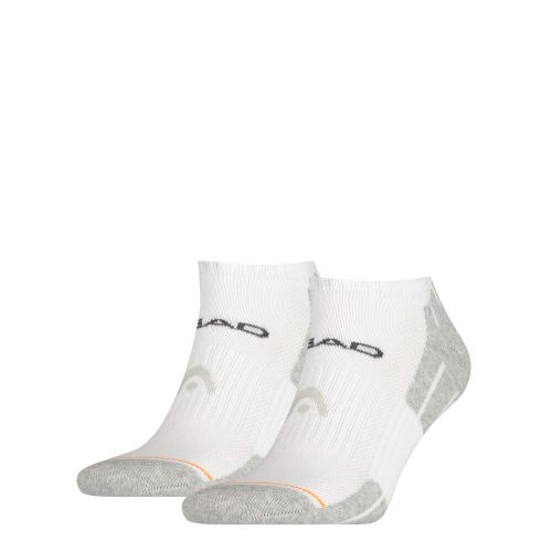 Chaussettes secrètes unisexes Head pour sneakers de performance - 2 paires/paquet - blanc - 43-46
