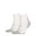 Chaussettes de sport unisexes Head - avec semelle en demi-peluche respirante - courtes - 2 paires - blanc - 39-42