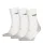 Chaussettes de sport unisexes Head - semelle en demi-peluche respirante 3 paires - blanc - 35-38