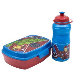 Vengeurs boîte à sandwich en plastique + gourde