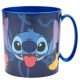 Stitch mikrózható műanyag bögre - 390ML