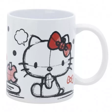 MUG EN CÉRAMIQUE 330 ML DANS UNE BOÎTE CADEAU BONJOUR KITTY