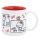 MUG DE PETIT-DÉJEUNER EN CÉRAMIQUE 415 ML DANS UNE BOÎTE CADEAU BONJOUR KITTY