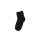 Chaussettes en coton tricotées fines pour petite fille - Cœur - noir - 31-34