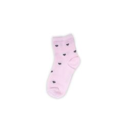   Chaussettes en coton tricotées fines pour petite fille - Cœur