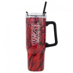 GRAND MUG DE VOYAGE EN ACIER INOXYDABLE ISOLÉ 940 ML MARVEL