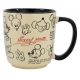 Mug en céramique premium micro-ondable Mickey Mouse dans une boîte décorative - 380 ml