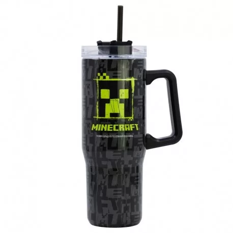 Minecraft rozsdamentes acél szigetelt thermo kulacs 920 ML