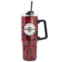   GRAND MUG DE VOYAGE EN ACIER INOXYDABLE ISOLÉ 940 ML POKÉMON