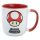 Tasse en céramique premium SUPER MARIO micro-ondable dans une boîte cadeau - 380 ML