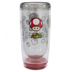   Verre Premium en plastique double paroi 705 ML SUPER MARIO POWER (avec technologie SmartGrip)