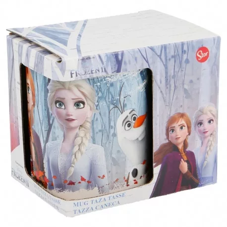 MUG EN CÉRAMIQUE 325 ML DANS UNE BOÎTE CADEAU LA REINE DES NEIGES