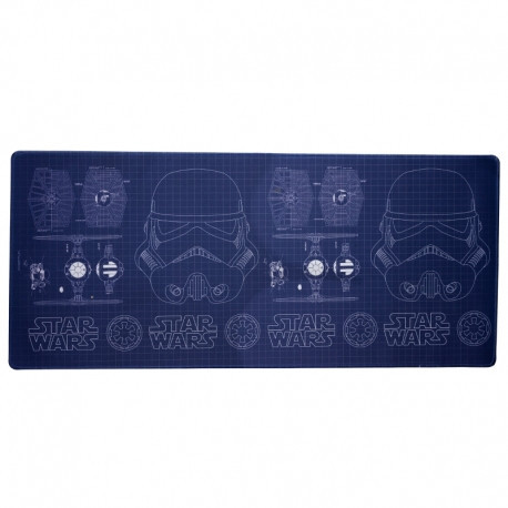 Tapis de souris STAR WARS de grande taille - 35X80