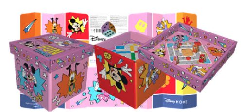 Panier de rangement Minnie Mouse 20L (jeu de société, rangement, parasol, chaise)