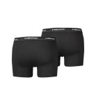 Sous-vêtement pour homme Head Basic - caleçon en coton - lot de 2 - noir - S
