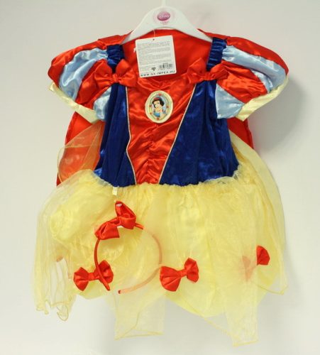 COSTUME DE DISNEY BLANCHE-NEIGE+BANDEAU 3-4