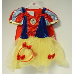 COSTUME DE DISNEY BLANCHE-NEIGE+BANDEAU 5-6