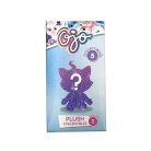 Peluche mignonne à gros yeux Chat 10cm de hauteur - Violet