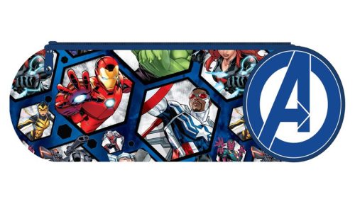 Vengeurs trousse cylindrique pour stylos 21x8x8cm