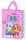 Sac cadeau 23x18x8,5 cm, surface en plastique laminé - Pat' Patrouille Rose
