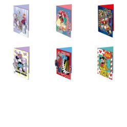   Invitation d'anniversaire 3D 22,5x15,5cm FSC 6 motifs 24pcs/paquet (Frozen/Princess/Avengers/Minnie/Mickey/Spiderman)