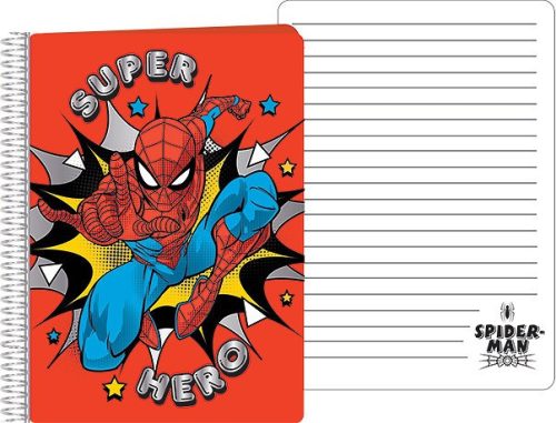Cahier Spirale Spider-Man A5 14,5x21cm FSC